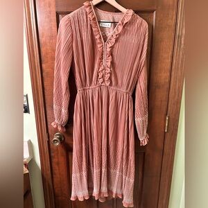 LIZ ROBERTS INC VTG Gorgeous Polyester ruffled dress. Size 11/12